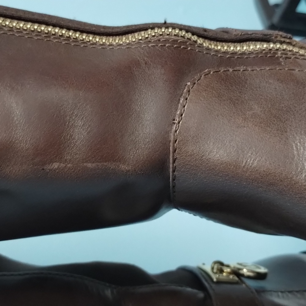 Michael Kors Elegant Brown Knee-High Boots - Picture 7 of 8